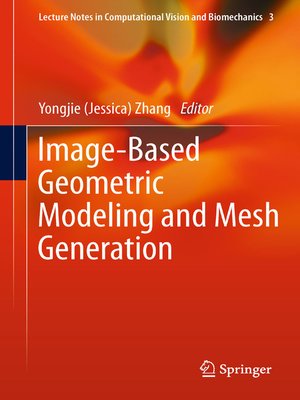 cover image of Image-Based Geometric Modeling and Mesh Generation